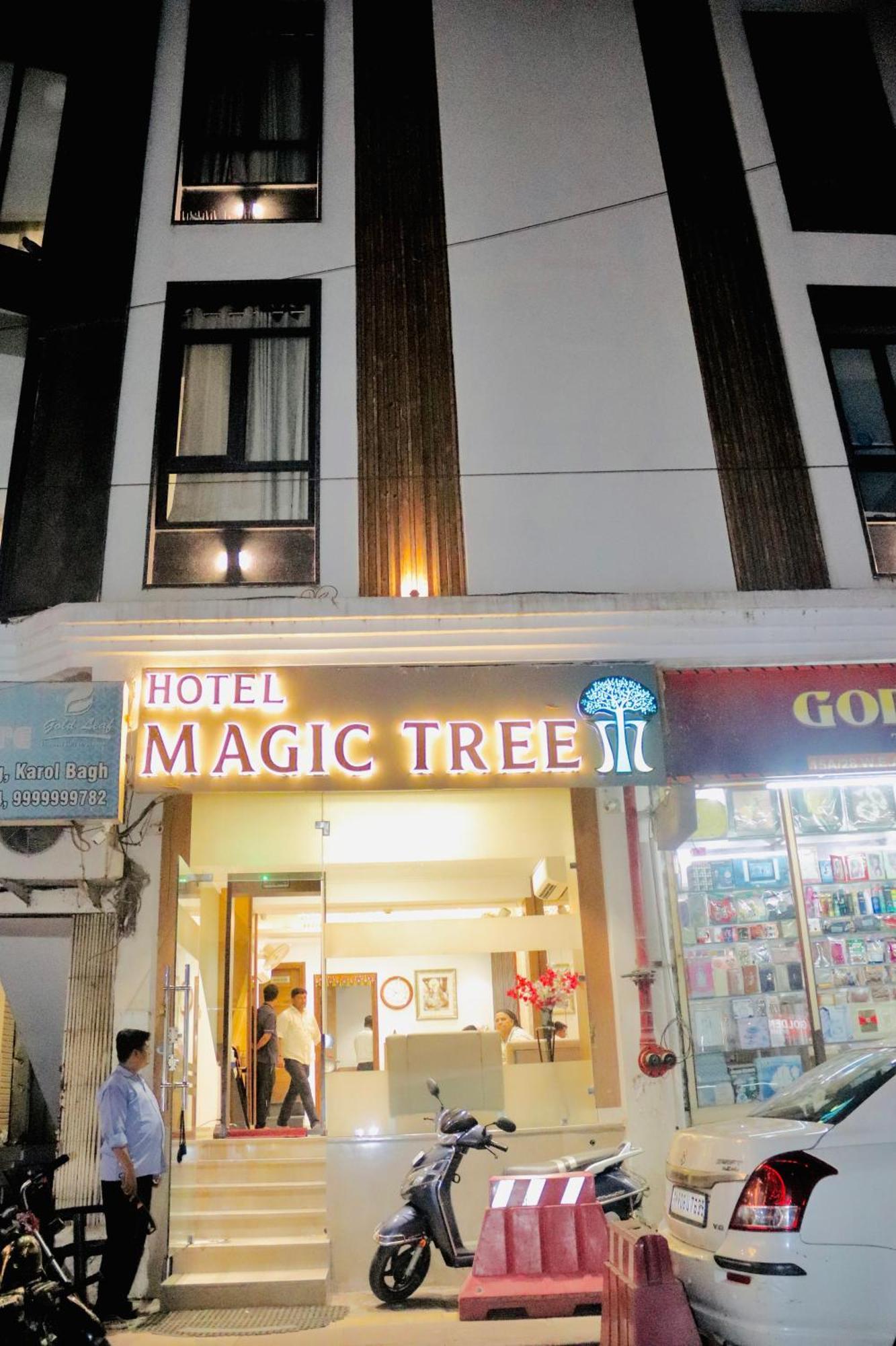 Hotel Magic Tree Karol Bagh Metro Station New Delhi Exterior photo